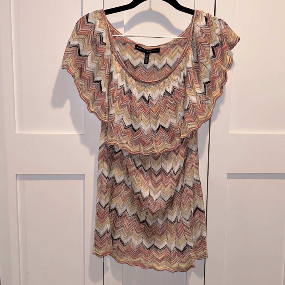 NWT WHBM sz M blouse